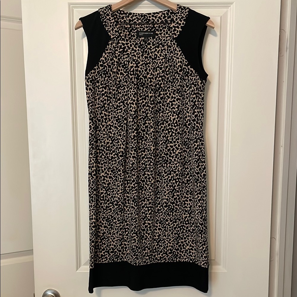 Jones New York leopard print dress, size 6